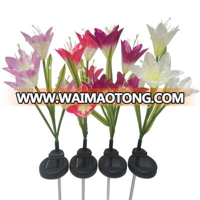 Solar Powered LED Flower to Decorate Garden/Lawn Light Outdoor