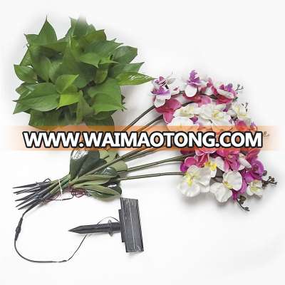 Stem Length 75cm Artificial Real Touch Flowers with LED Light - Phalaenopsis for Wedding Decoration