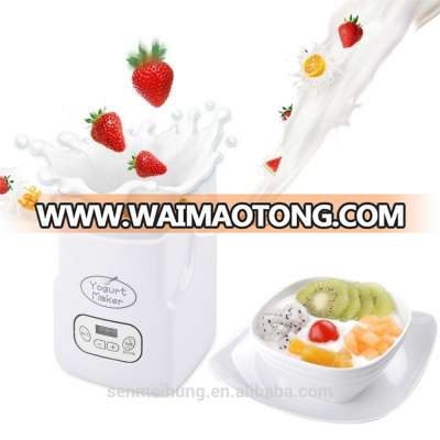 Yogurt makers 1L white Multifunction Mini Yogurt Machine Electric Kitchen Appliances For Breakfast